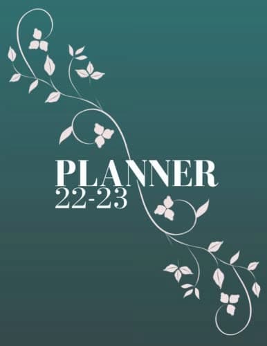 22–23 Planner: 8.5×11 inches, 120 pages