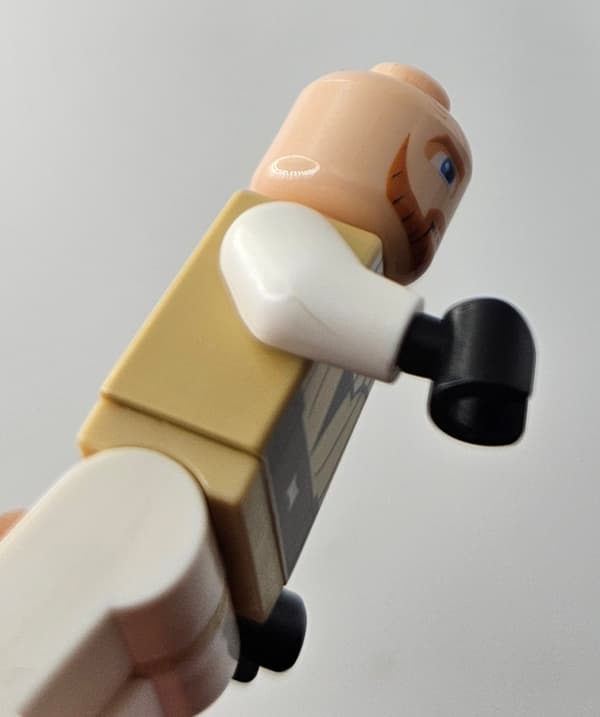 Lego Star Wars minifigure sw0197 Obi-Wan Kenobi DEFECT /