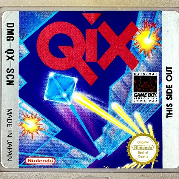 Qix | GAME BOY CLASSIC | NINTENDO GAMEBOY