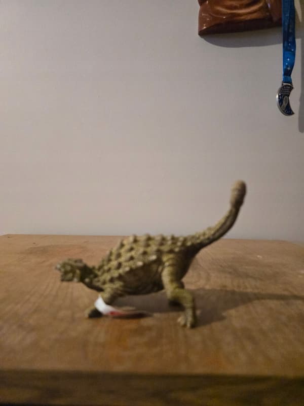 Schleich 15023 Ankylosaurus dinosaur figurine, 2019 model.