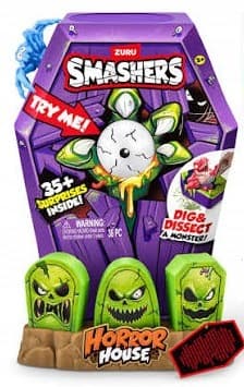 ZURU Smashers Mega Horror House: a coffin with a surprise monster