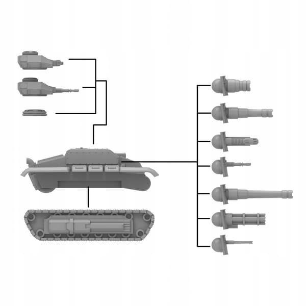 Roman M3 Augustus garnisonstank ThatEvilOne 32 mm