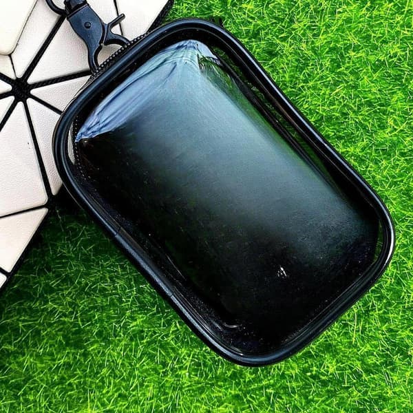 3xClear Figure Display Bag Doll Display Case PVC Gift Backpack, 2 pieces