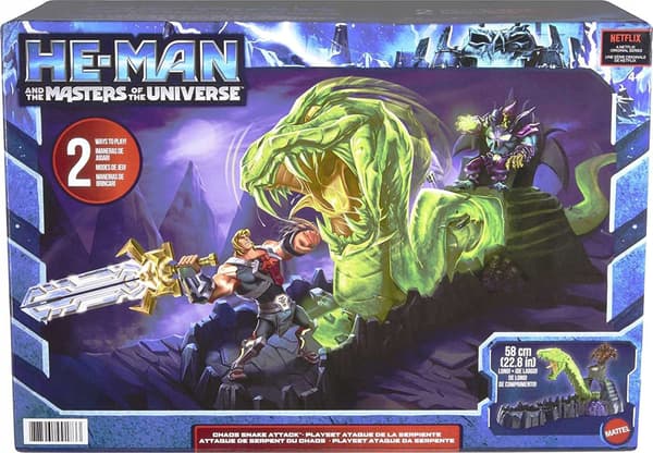 HE-MAN CHAOS SNAKE ATTACK SET