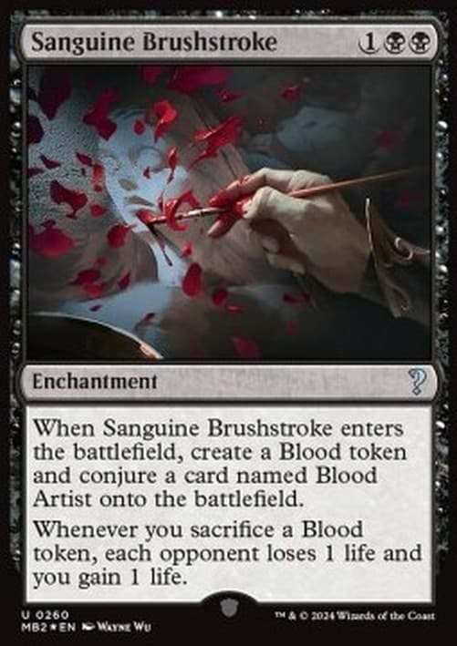 Magic: The Gathering Sanguine Brushstroke