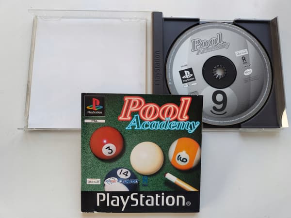 POOL ACADEMY PSX PS1 ENG