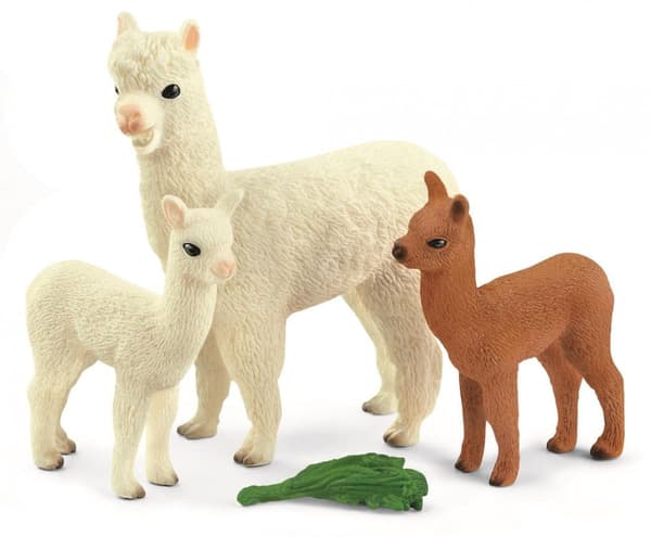 Schleich Alpaca Family
