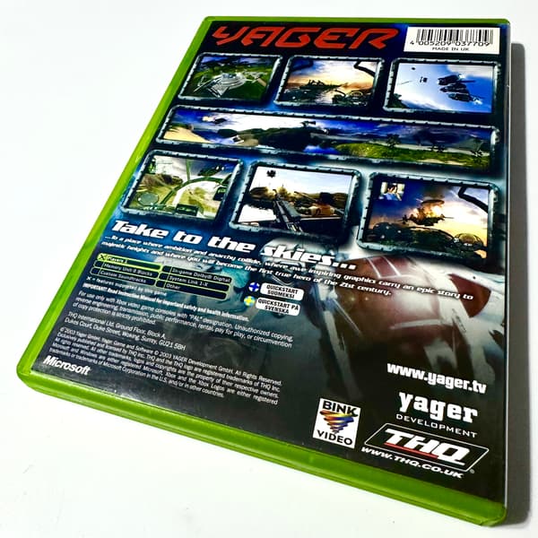 Yager | XBOX | SET OF 3xA