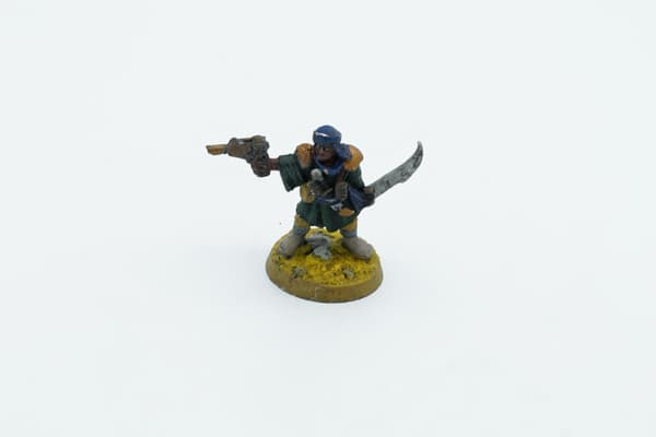 Warhammer 40k Imperial Guard Tallarn Sergeant metal figurine