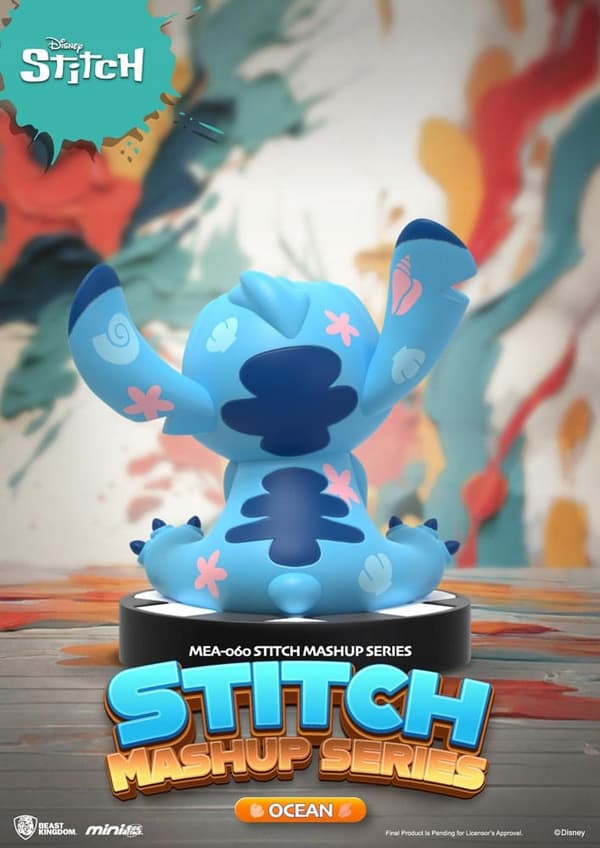 Beast Kingdom Mini Egg Attack Stitch figurine, 10 cm