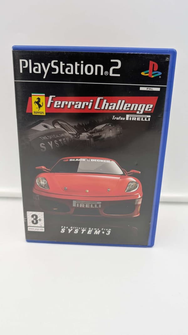 PS2 Ferrari Challenge Trofeo Pirelli Racing Game