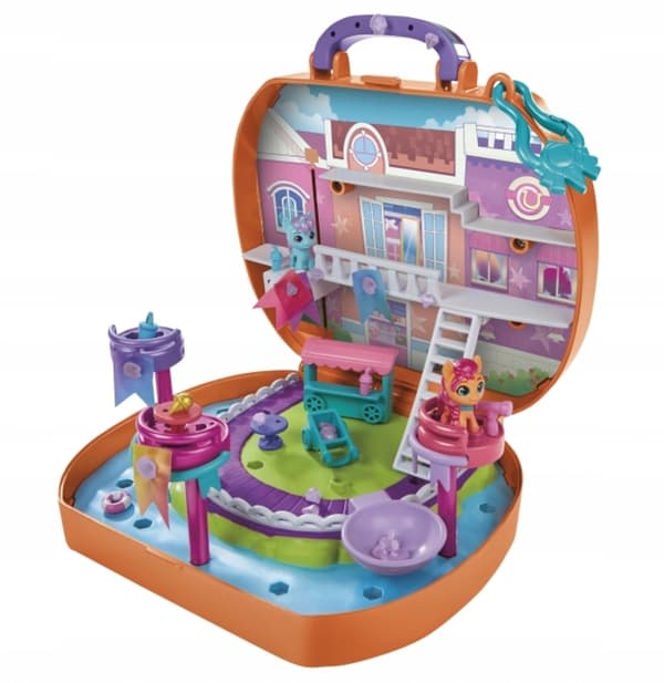 MY LITTLE PONY MINI WORLD MAGIC COMPACT TOWN
