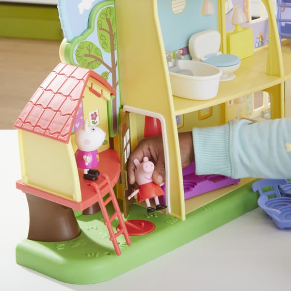 Hasbro Peppa Pig Set: Peppa's Playtime To Bedtime House