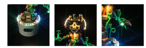 BrickBling Music Version ‘Dancing Groot’ 76297 LED lighting set