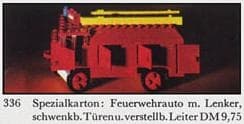 LEGO 336-1 Fire Engine – Second-hand
