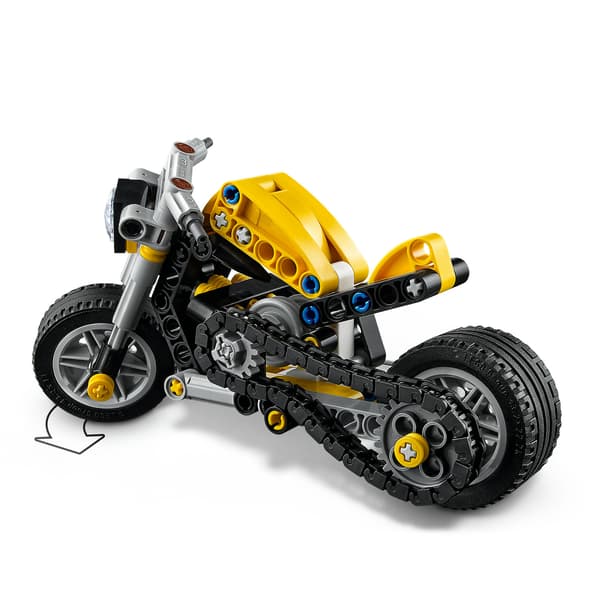 LEGO Technic – Yellow Motorbike – 42225