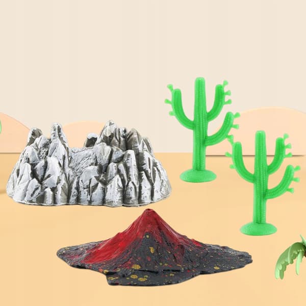 Mini volcano eruption model – Creative simulation – Volcano toy set