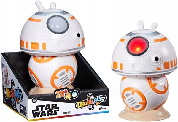 Star Wars DROIDABLES BB-8 droid – INTERACTIVE FIGURINE WITH OVER 20 SOUNDS BY HASBRO