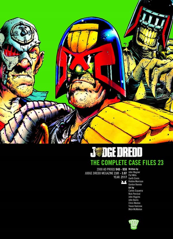 Judge Dredd: The Complete Case Files 23 (23) Wagner, John