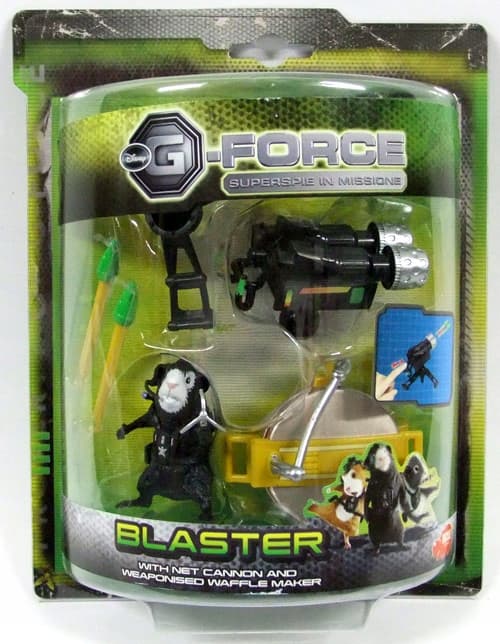 DICKIE G-FORCE BLASTER FIGURINE 5CM + ACCESSORIES