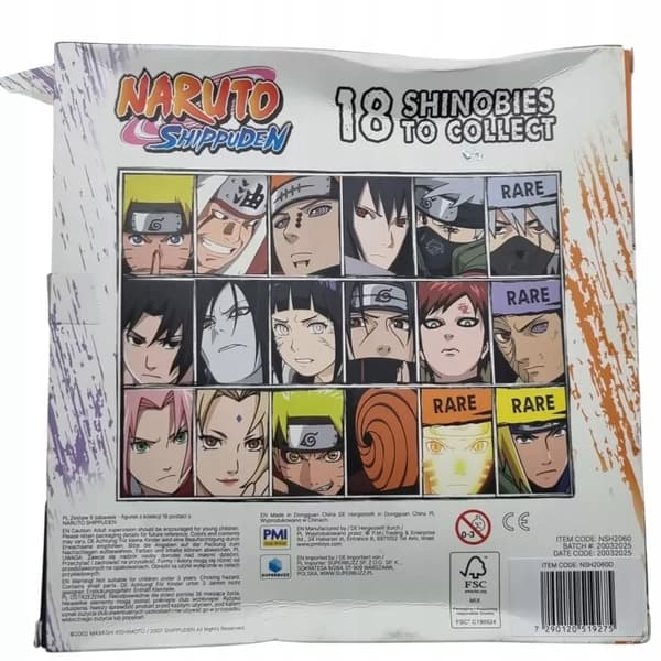 NARUTO SHIPPUDEN FIGURES – 6-PACK VER. A