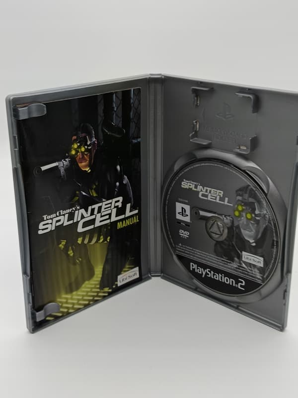 TOM CLANCY'S SPLINTER CELL game for Sony PlayStation 2 (PS2)