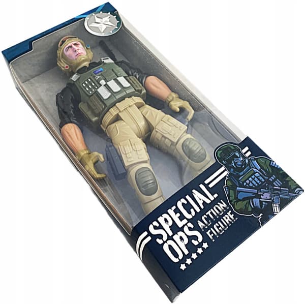 30 cm Commando Soldier Figurine – Military Toy