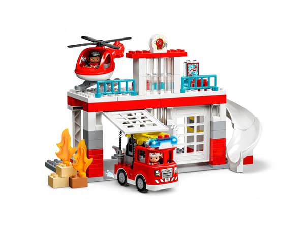 LEGO Duplo 10970 Fire Station and Helicopter