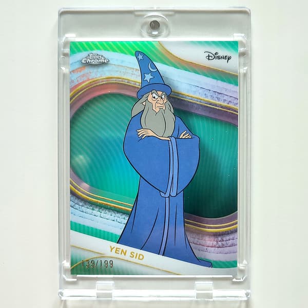 Topps Chrome Disney Card – Yen Sid – Fantasy – Limited Edition /199