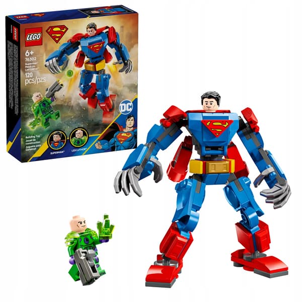 LEGO DC Super Heroes 76302 Superman’s Mech vs Lex Luthor