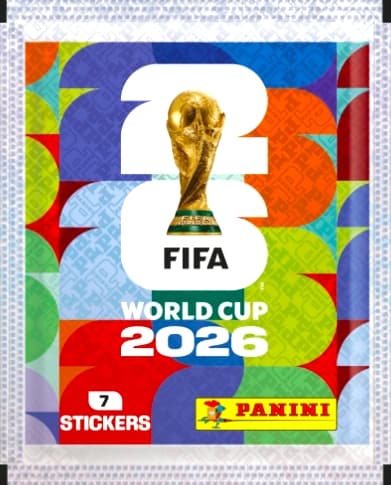 FIFA WORLD CUP 2026 stickers – sticker pack containing 49 stickers