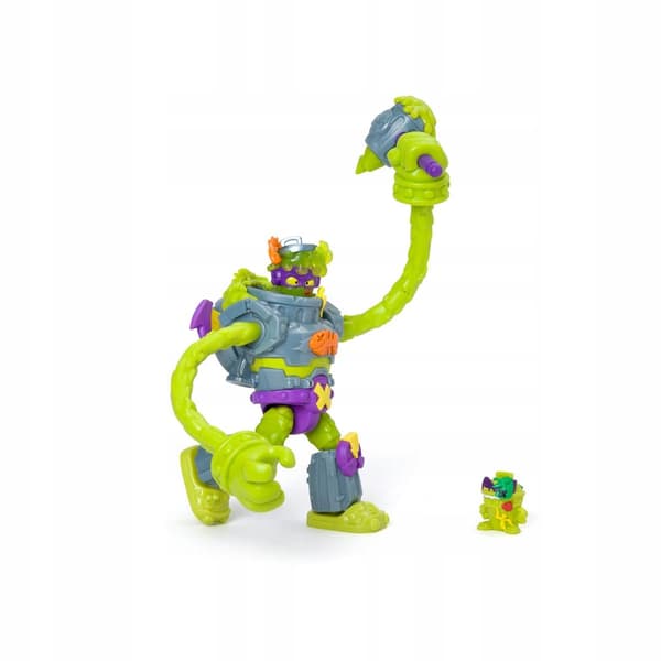 SUPERTHINGS TRASHER SUPERBOT POWER ARMS FIGURINE VILLAINS ACCESSORIES SET