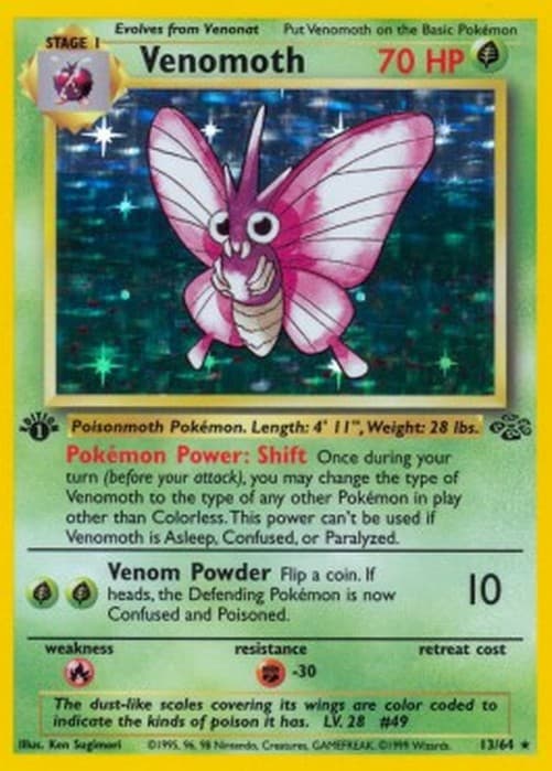 Pokemon TCG Venomoth