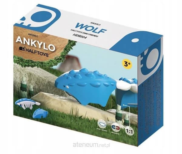 HalfToys Fold-out Ankylosaurus
