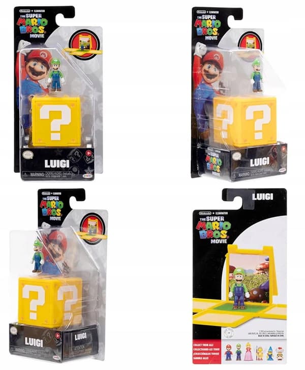 ORBICO 416504 MARIO LUIGI FIGURINE 17618