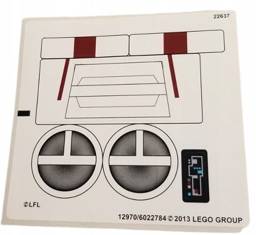 LEGO Star Wars INSTRUCTIONS + STICKERS: Z-95 Headhunter 75004