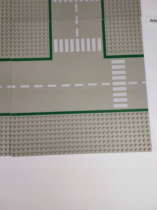 Lego building plates – streets, 32x32, model set, 4 pieces, P046