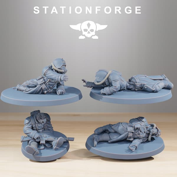 Grim Guard The Fallen – Station Forge – 3D-utskrift