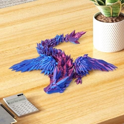 3D Crystal Dragon
