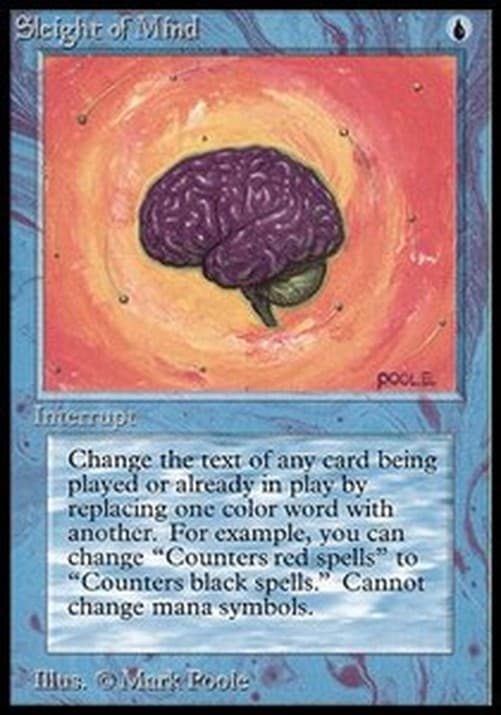 Magic: The Gathering Sleight of Mind