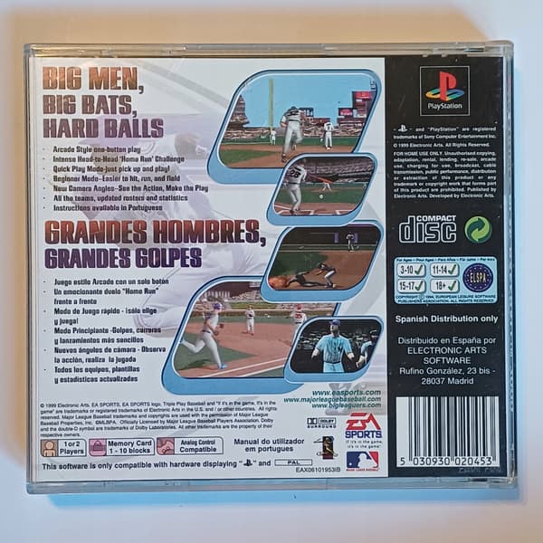 Triple Play Baseball 2000, PlayStation, PS1, PSX