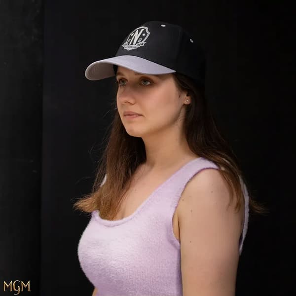 Nevermore grey baseball cap, Wednesday