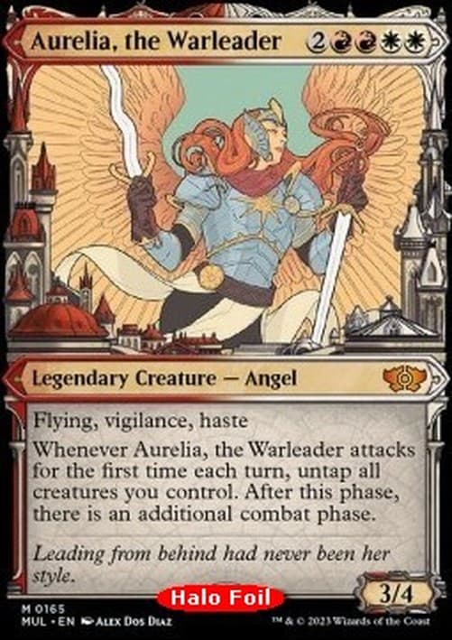 Magic: The Gathering Aurelia, the Warleader