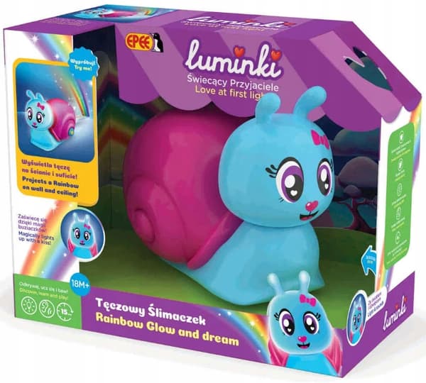 Luminki Glowing Friends Snail Projector Epee