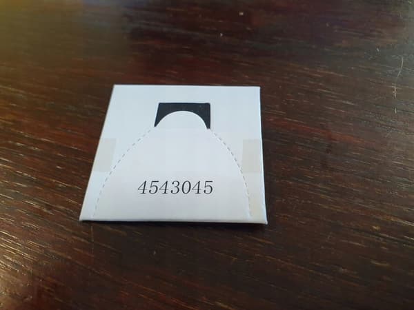 LEGO Cape 522, black (Black) x 10 pcs.