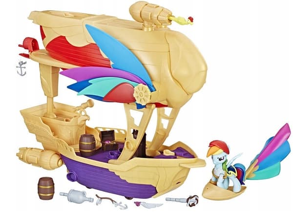 My Little Pony Rainbow Dash Pirate Ship C1059