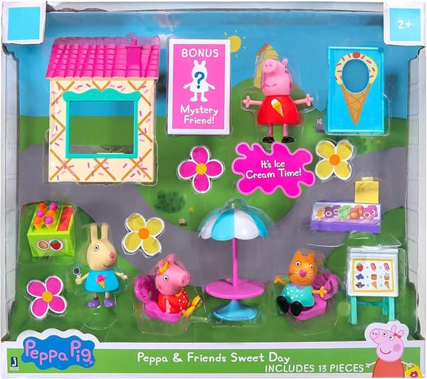 Peppa Pig: A Sweet Day with Ice Cream – 5 figures and 13 accessories