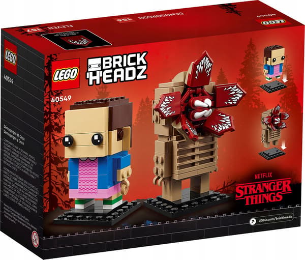 LEGO 40549 Stranger Things BrickHeadz Demogorgon and Eleven