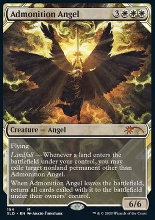 Magic: The Gathering Admonition Angel