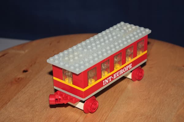 Lego Train 4.5V 123 Passenger Carriage